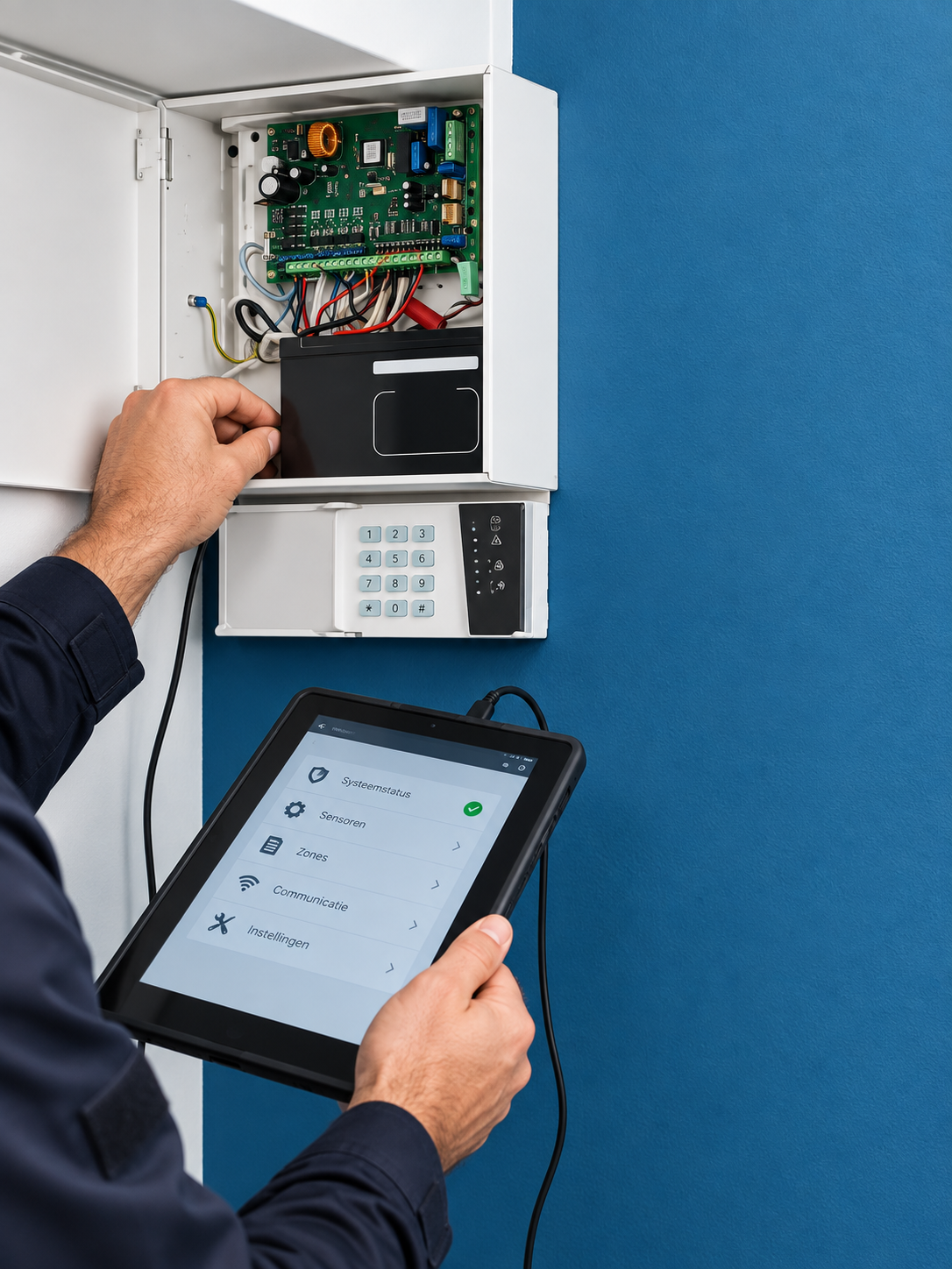 Alarmsystemen laten installeren
